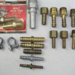 17pcs Hose Fittings Lot Hose to Hose and Hose to NPT Thread