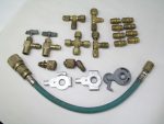 20pcs AC Test Hose Fittings Adapters Valves Lot
