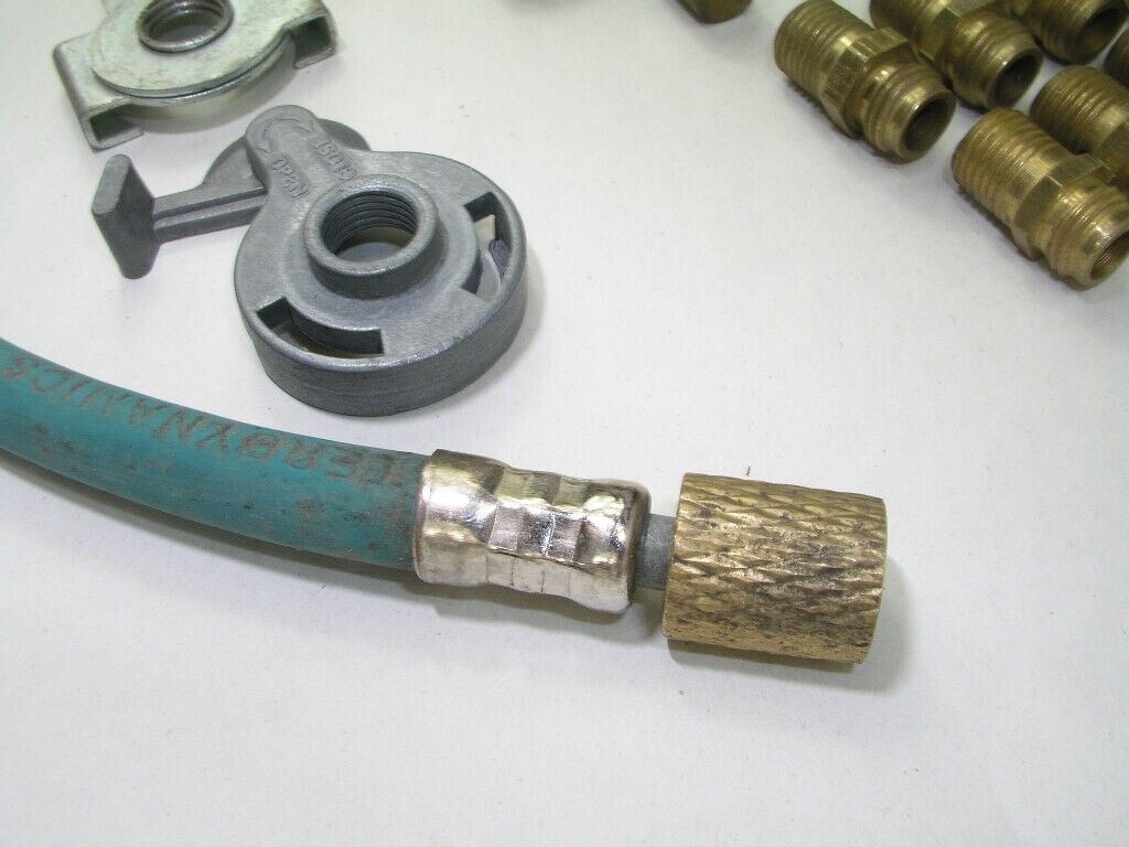 20pcs AC Test Hose Fittings Adapters Valves Lot Gallery Image 2 20pcs AC Test Hose Fittings Adapters Valves Lot - Image 4