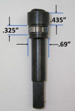 3/8" Drive Extended Ratchet Insert Cartridge