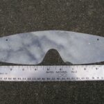 25 Vintage Tear Off Helmet Visor Lenses, Post Type