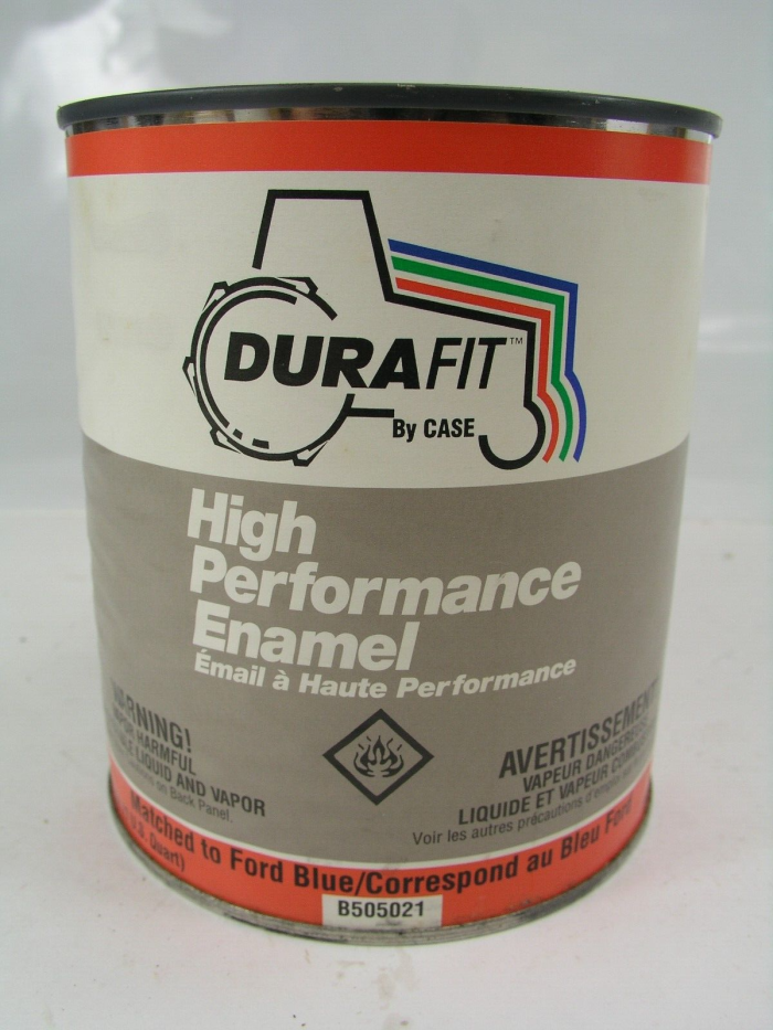 Ford Blue Tractor Paint, 1qt, Case Durafit - Image 1