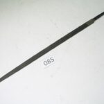 6" Triangle File Extra Slim MF Nicholson USA