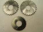 3pcs Slitting Saw Blades 3/8" Arbor