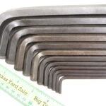 12pc Jumbo Hex Key Wrench Set Unbrako USA 9/64 through 3/4