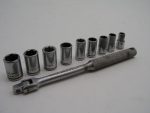 Vintage Penens USA 1/4" Breaker Bar and Socket Lot