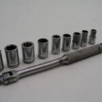 Vintage Penens USA 1/4" Breaker Bar and Socket Lot