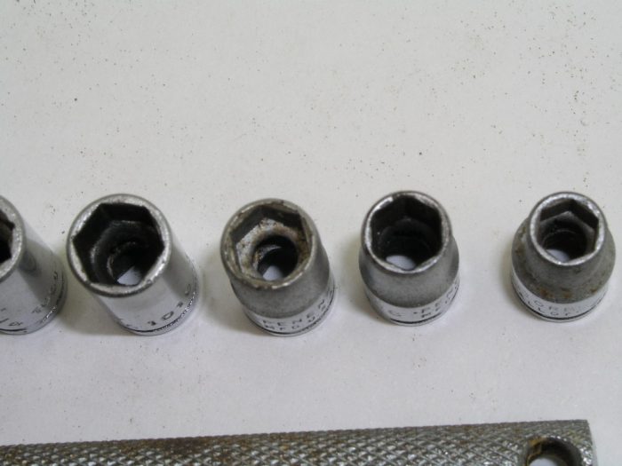 Vintage Penens USA 1/4" Breaker Bar and Socket Lot - Image 5