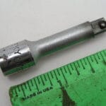 1/4" Drive 2" Extension Bar, Husky CM23