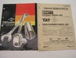 Vintage Thorsen Allied Tool Catalog, TAT Tools, Copyright 1984 w 86 Price List - Image 2