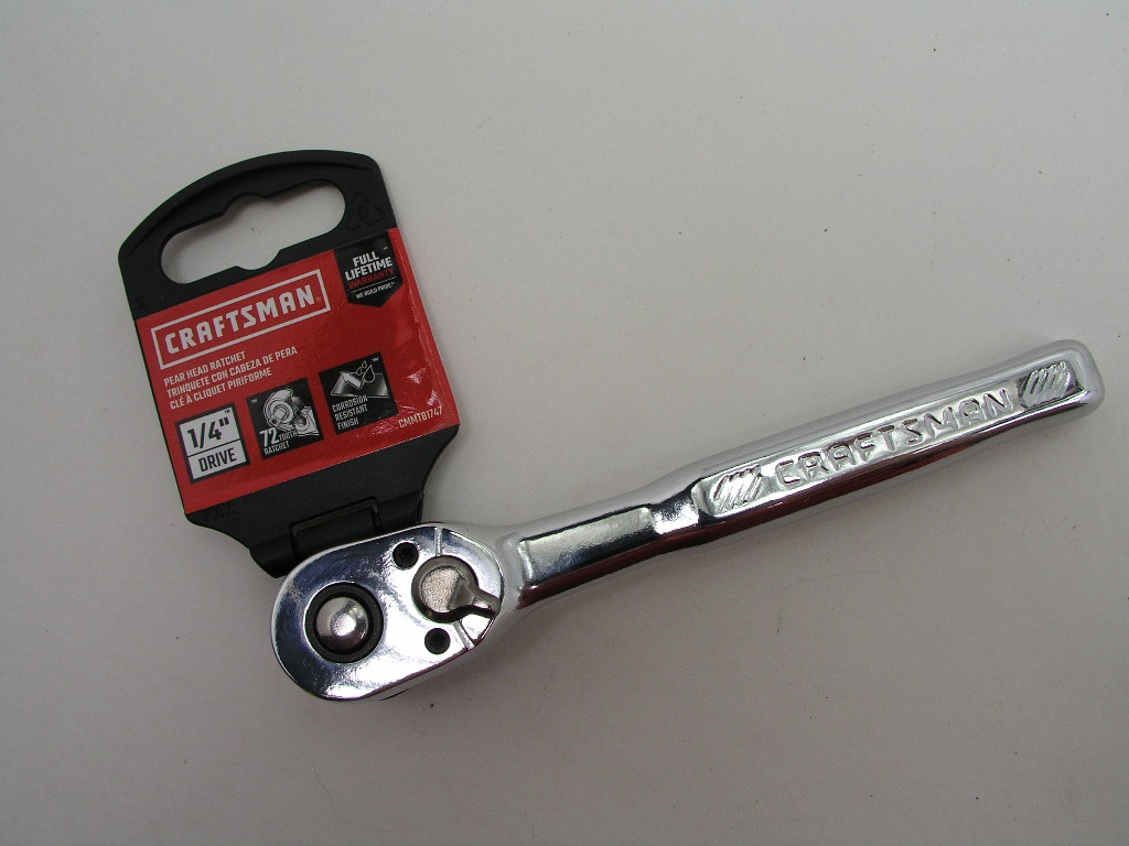 OLYMPUS DIGITAL CAMERA 1/4" Drive, 72 Tooth Ratchet, Craftsman CMMT81747 - Image 1