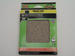 15pcs 1/4 Sheet 60 Grit Sandpaper, Gator