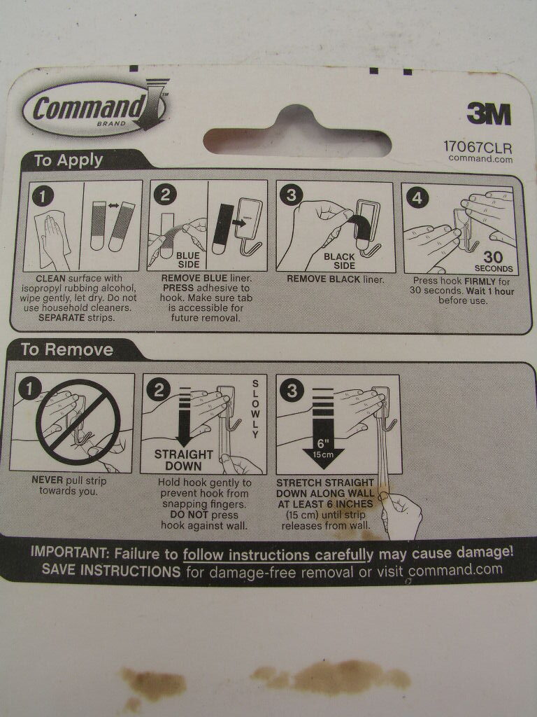 OLYMPUS DIGITAL CAMERA Lot of 3M Command Damage-Free Hanging Hooks - Image 3