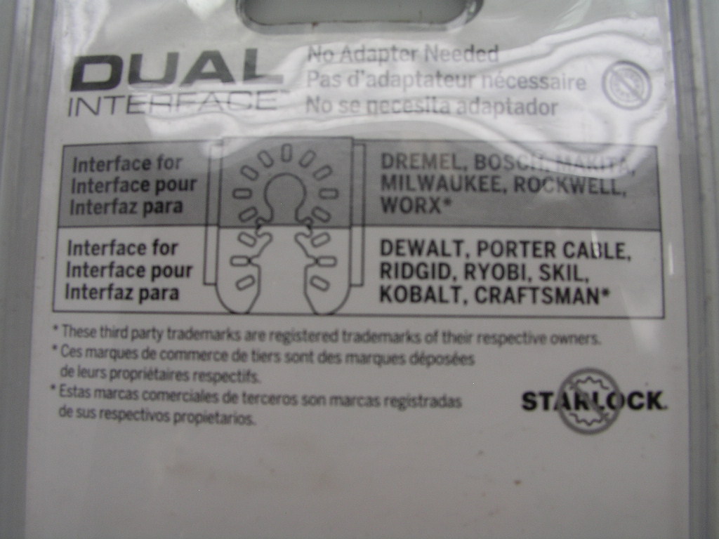 OLYMPUS DIGITAL CAMERA Grout Removal Oscillating Tool Blade, Dremel MM501U - Image 2