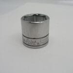 24mm   3/8" Drive 6pt Socket, Blue Point BLPSM3824