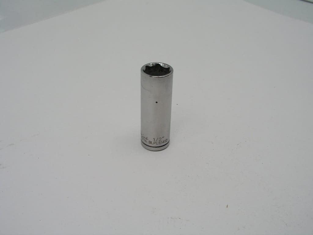 OLYMPUS DIGITAL CAMERA 1/2" 1/4" Drive 6pt Deep Socket, Blue Point BLPLS1412 - Image 1