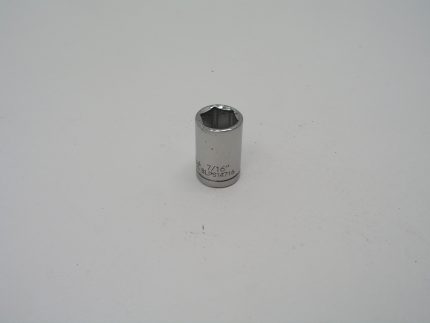 7/16"   1/4" Drive 6pt Socket, Blue Point BLPS14716