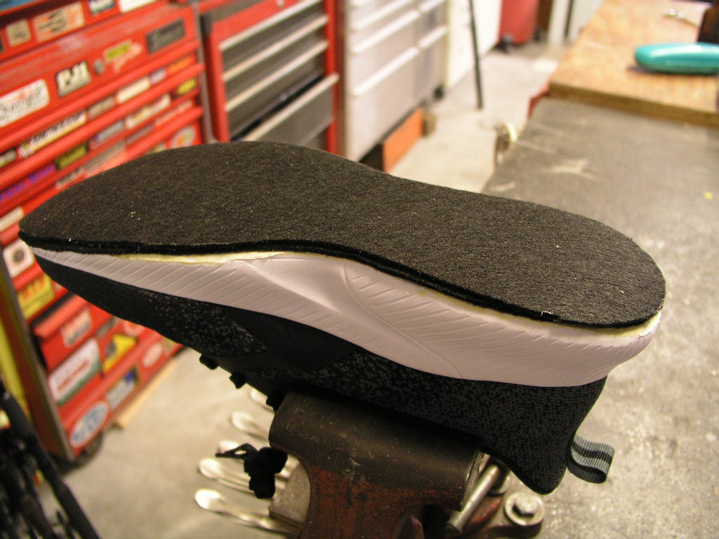 finished soles
