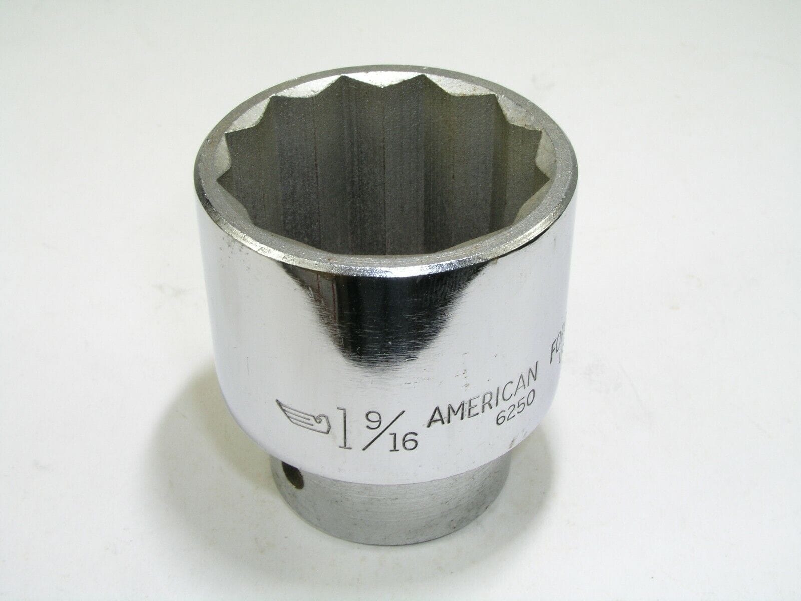 11 1-9/16" 3/4" Drive 12pt Socket, American Forge - Image 1