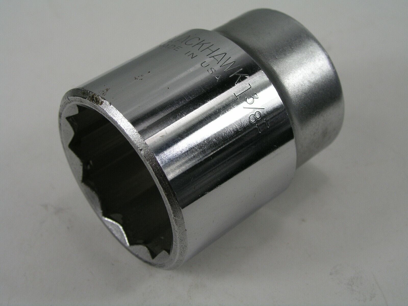 24 1-3/8" 3/4" Drive 12pt Socket, Blackhawk - Image 1
