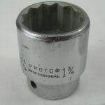 1-3/8"   3/4" Drive 12pt Socket, Proto