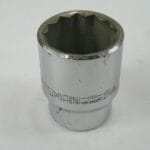 1-1/4"   3/4" Drive 12pt Socket, Craftsman, Double Struck Error