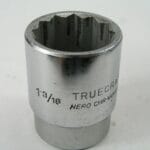 1-3/16"   3/4" Drive 12pt Socket, Truecraft