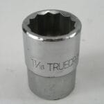 1-1/16"   3/4" Drive 12pt Socket, Truecraft