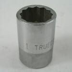 1"   3/4" Drive 12pt Socket, Truecraft