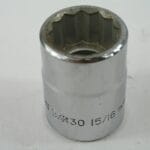 15/16"   3/4" Drive 12pt Socket, Thorsen Allied Tools (TAT), Lot B