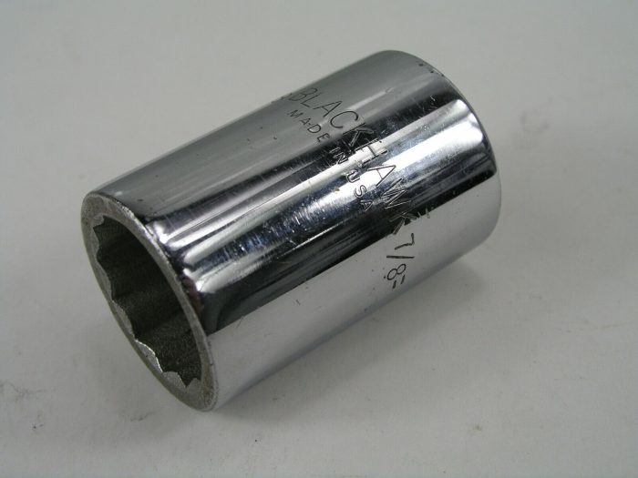 7/8"   3/4" Drive 12pt Socket, Blackhawk - Image 1