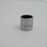 3/4"   3/8" Drive 12pt Socket, 45124 SK Tools Logo