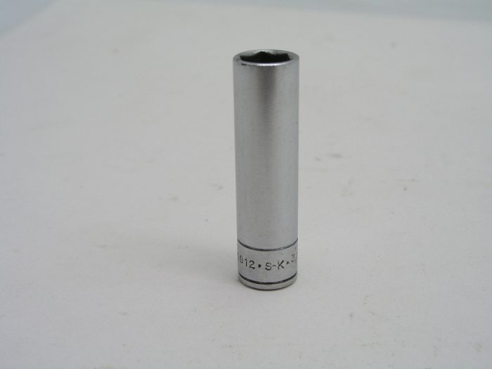 3/8"   1/4" Drive 6pt Deep Socket, SK 41912 Small Logo - Image 1