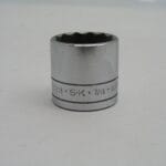 7/8"   3/8" Drive 12pt Socket, SK 45128 Small Logo