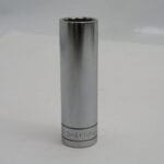 11/16"   1/2" Drive 12pt Deep Socket, SK 40822 Small Logo