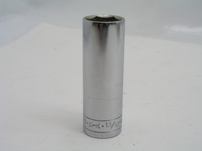 13/16"   1/2" Drive 6pt Deep Socket, SK 41826 Small Logo - Image 1