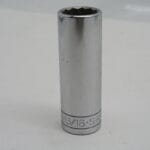 13/16"   1/2" Drive 12pt Deep Socket, SK 41826 Large Logo
