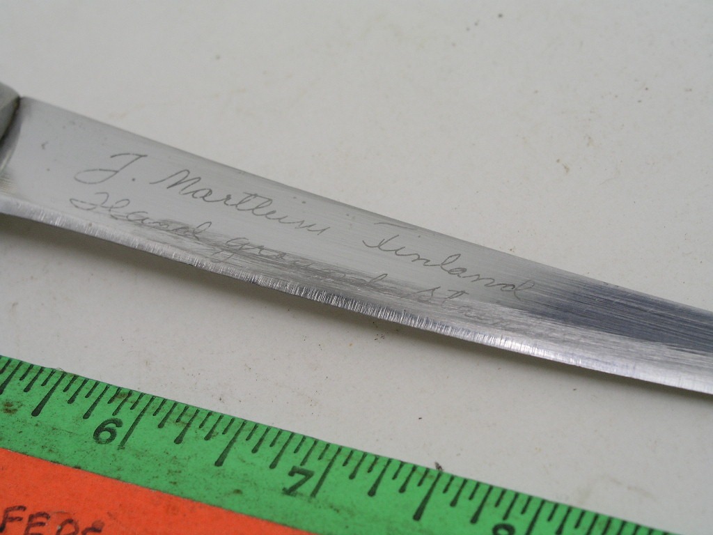 OLYMPUS DIGITAL CAMERA Vintage Rapala Filet Knife, J Marttiini Finland - Image 2