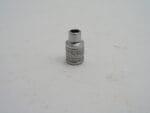 Vintage Knurled 7/32"   1/4" Drive 6pt Socket, SK Wayne Logo, 40907