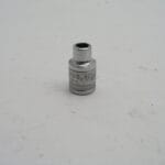 Vintage Knurled 7/32"   1/4" Drive 6pt Socket, SK Wayne Logo, 40907