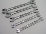 5pc Metric Double Open End Wrench Set, Craftsman 6mm-15mm - Image 2