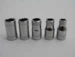 5pc Lot 1/4" Drive  6pt  Metric Craftsman Sockets 5-9mm
