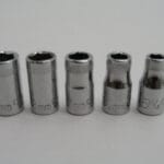 5pc Lot 1/4" Drive  6pt  Metric Craftsman Sockets 5-9mm