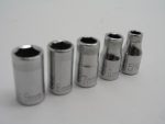 5pc Lot 1/4" Drive  6pt  Metric Craftsman Sockets 5-9mm - Image 3