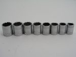 8pc Lot 3/8" Drive  12pt  Metric Craftsman Sockets 11-18mm - Image 2