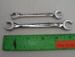 2pc SK Flare Wrench, Set 1/4 x 5/16 & 3/8 x 7/16 - Image 2
