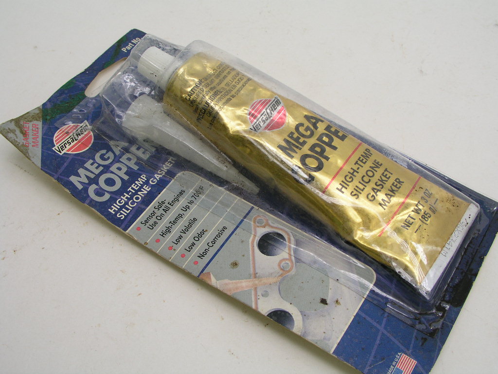 OLYMPUS DIGITAL CAMERA Hi Temp Silicone Gasket Sealer Versa Chem Mega Copper 88839 Sealant - Image 1