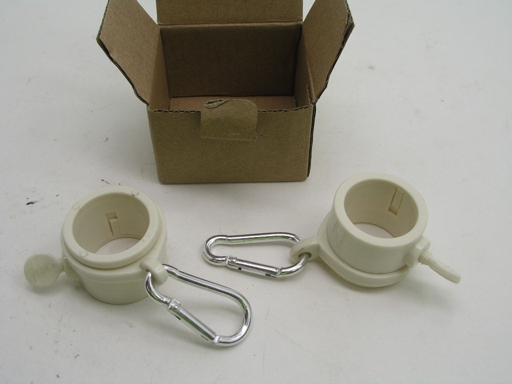 OLYMPUS DIGITAL CAMERA Flag Pole Rings 1 Inch Rotating Flag Mounting Flagpole Anti Wrap Clips - Image 1