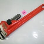 10" Ridgid Pipe Wrench lot D