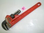10" Ridgid Pipe Wrench lot F